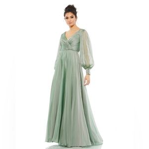 MAC DUGGAL 67873 DRESS In SAGE